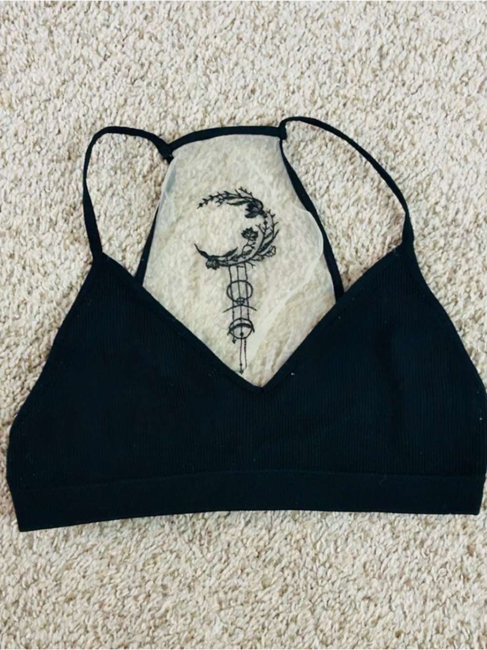Black Seamless Bralette - Women's Intimates